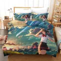 Your Name Kimi No Na Wa Makoto Shinkai 9 Duvet