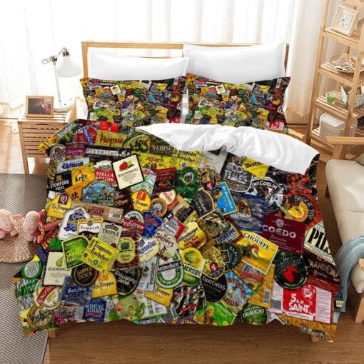 Oktoberfest Beer Festival 5 Duvet Cover Quilt Cover Pillowcase Bedding