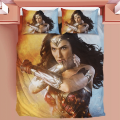 Wonder Woman Duvet Bedding Sets Comfortable Gift Quilt Bed Sets