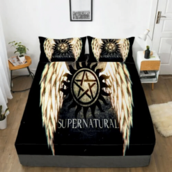 Supernatural Bedding Sets Duvet Cover Bedroom Quilt Bed Sets Blanket