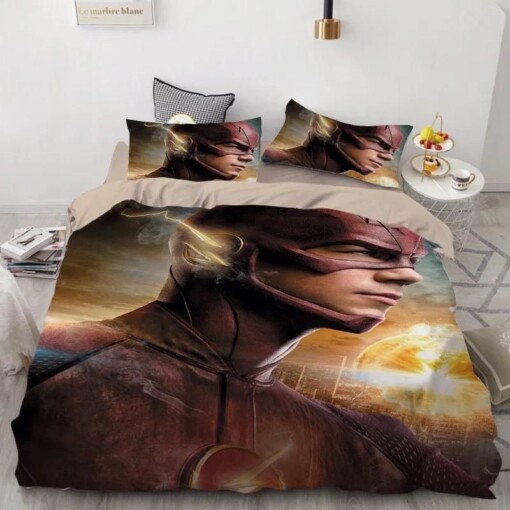 The Flash Barry Allen 18 Duvet Cover Pillowcase Bedding Sets