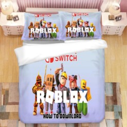 Roblox Team 54 Duvet Cover Quilt Cover Pillowcase Bedding Sets