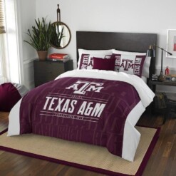 Texas A 038 M Aggies Bedding Sets 8211 1 Duvet Cover 038