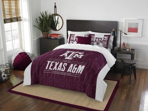 Texas A 038 M Aggies Bedding Sets 8211 1 Duvet Cover 038