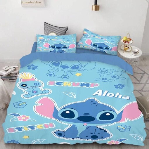 Stitch 5 Duvet Cover Quilt Cover Pillowcase Bedding Sets Bed