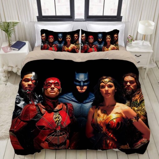 Wonder Woman Diana Prince 3 Duvet Cover Pillowcase Bedding Sets