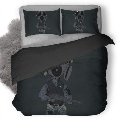 Tom Clancy Rainbow Six Siege 9 Duvet Cover Pillowcase Bedding