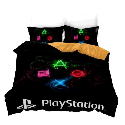 Ps4 Xbox Playstation 4 Duvet Cover Quilt Cover Pillowcase Bedding