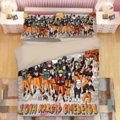 Naruto Uzumaki Naruto 6 Duvet Cover Pillowcase Bedding Set Quilt