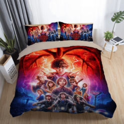 Stranger Things Eleven 13 Duvet Cover Quilt Cover Pillowcase Bedding