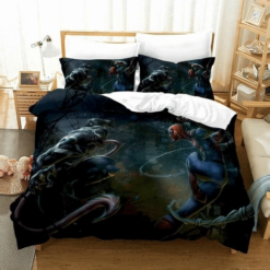 Venom 01 Bedding Sets Duvet Cover Bedroom Quilt Bed Sets