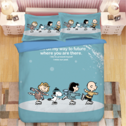 Snoopy 1 Duvet Cover Quilt Cover Pillowcase Bedding Sets Bed