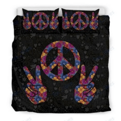 Peace Bedding Sets Duvet Cover Bedroom Quilt Bed Sets Blanket