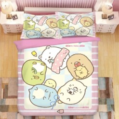 Sumikkogurashi 11 Duvet Cover Quilt Cover Pillowcase Bedding Sets Bed