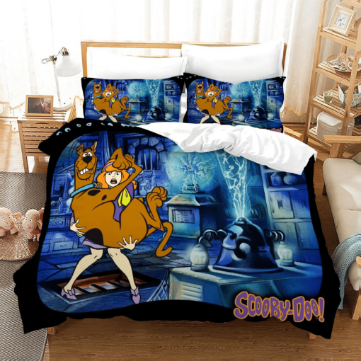 Scooby Doo 14 Duvet Cover Pillowcase Bedding Sets Home Bedroom