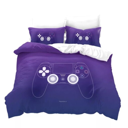 Ps4 Xbox Playstation 12 Duvet Cover Quilt Cover Pillowcase Bedding