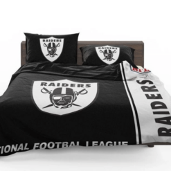 Oakland Raiders Bedding Sets High Quality Cotton Bedding Sets Pajamas