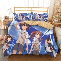 Toaru Majutsu No Index 1 Duvet Cover Quilt Cover Pillowcase