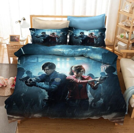 Resident Evil 20 Duvet Cover Quilt Cover Pillowcase Bedding Sets