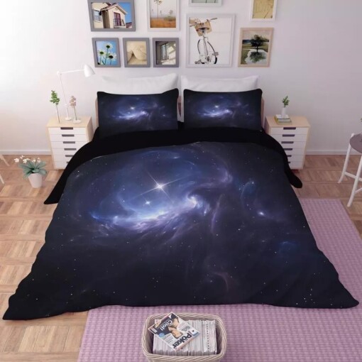 Universe Outer Space Themed Galaxy 3 Duvet Cover Quilt Cover