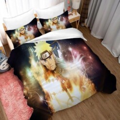 Naruto Uzumaki Naruto 37 Duvet Cover Pillowcase Bedding Sets Home