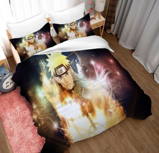 Naruto Uzumaki Naruto 37 Duvet Cover Pillowcase Bedding Sets Home