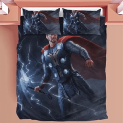 Thor Avengers Bedding Sets Duvet Cover Bedroom Quilt Bed Sets