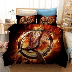 The Hunger Games 1 Duvet Cover Pillowcase Bedding Sets Home