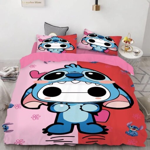 Stitch 9 Duvet Cover Pillowcase Bedding Sets Home Bedroom Decor