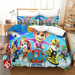 Paw Patrol Marshall 49 Duvet Cover Pillowcase Bedding Sets Home