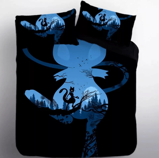 Pokemon Pocket Monsters 5 Duvet Cover Pillowcase Bedding Set Quilt