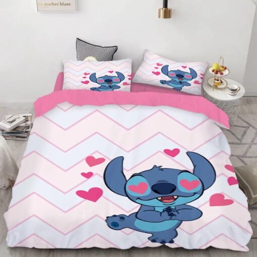 Stitch 7 Duvet Cover Quilt Cover Pillowcase Bedding Sets Bed