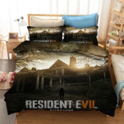 Resident Evil Alice 26 Duvet Cover Pillowcase Bedding Sets Home