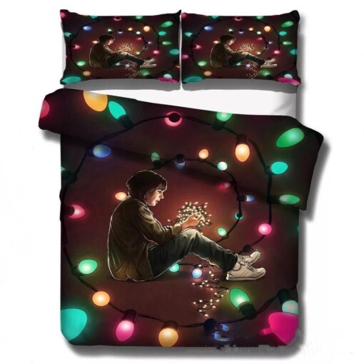 Stranger Things 30 Duvet Cover Pillowcase Bedding Sets Home Decor