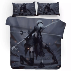 Nier Automata Yorha 2b 3 Duvet Cover Pillowcase Bedding Sets