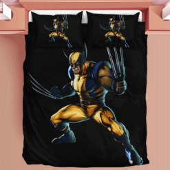 X Men Duvet Wolverine Bedding Sets Comfortable Gift Quilt Bed