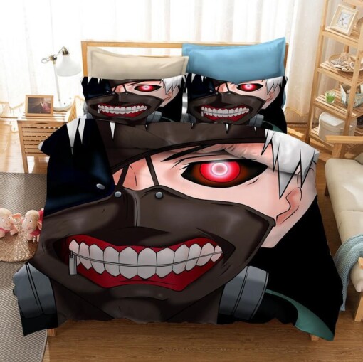 Tokyo Ghoul Kaneki Ken 13 Duvet Cover Pillowcase Bedding Set