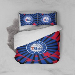 Philadelphia 76ers Bedding Set 1 Duvet Cover 038 2 Pillow