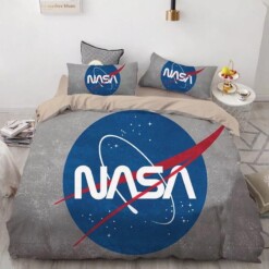 Nasa Space 7 Duvet Cover Pillowcase Bedding Set Quilt Bed