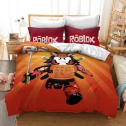 Roblox Team 38 Duvet Cover Pillowcase Bedding Sets Home Decor