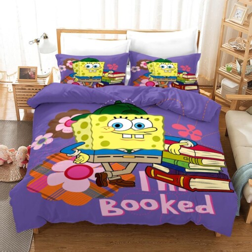 Spongebob Squarepants 14 Duvet Cover Quilt Cover Pillowcase Bedding Sets