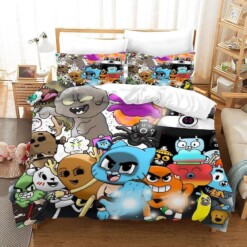 The Amazing World Of Gumball 10 Duvet Cover Quilt Cover