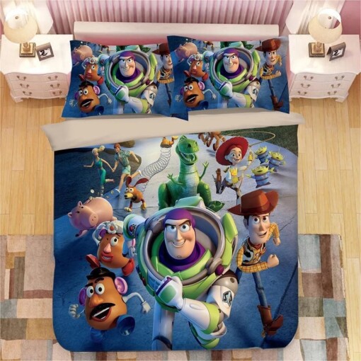Toy Story Woody Forky 1 Duvet Cover Pillowcase Bedding Sets