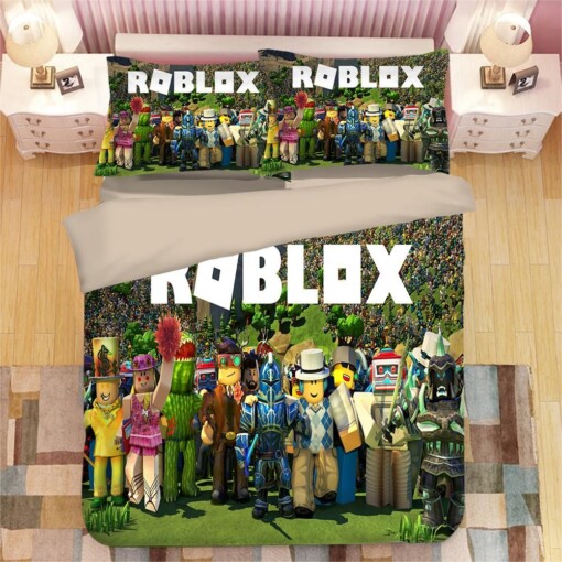 Roblox Team 44 Duvet Cover Quilt Cover Pillowcase Bedding Sets