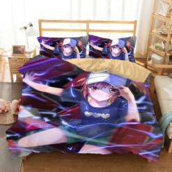 Toaru Majutsu No Index 6 Duvet Cover Pillowcase Bedding Sets