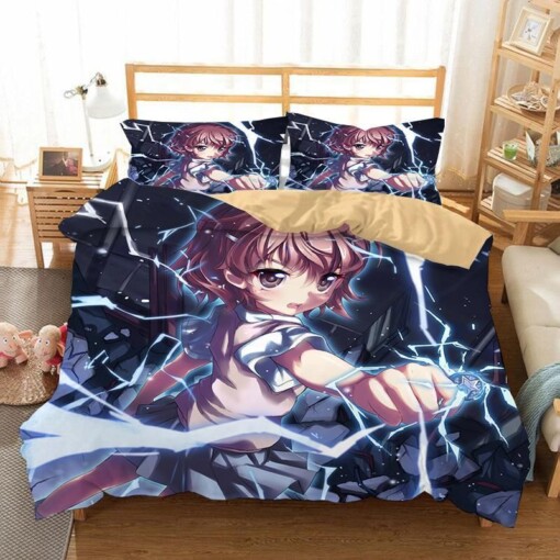 Toaru Majutsu No Index 16 Duvet Cover Pillowcase Bedding Sets