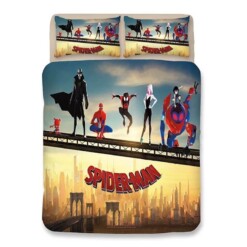 Spider Man Into The Spider Verse Miles Morales 11 Duvet Cover Quilt