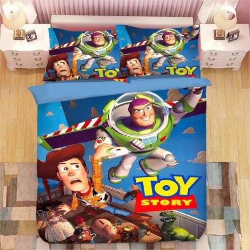 Toy Story Woody Forky 10 Duvet Cover Quilt Cover Pillowcase