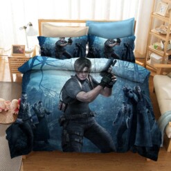 Resident Evil 19 Duvet Cover Quilt Cover Pillowcase Bedding Sets