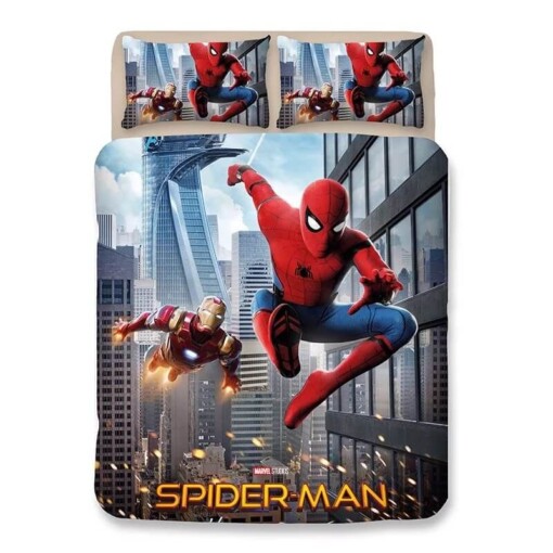 Spider Man Far From Home Peter Parker 3 Duvet Cover